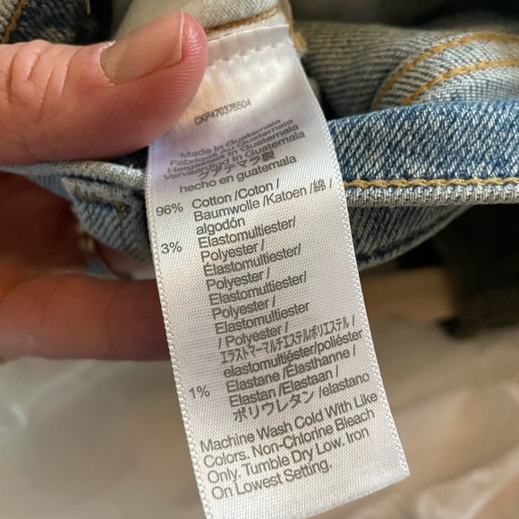 The Perfect Vintage Straight Jean Button Fly size 28 - Picture 2 of 12